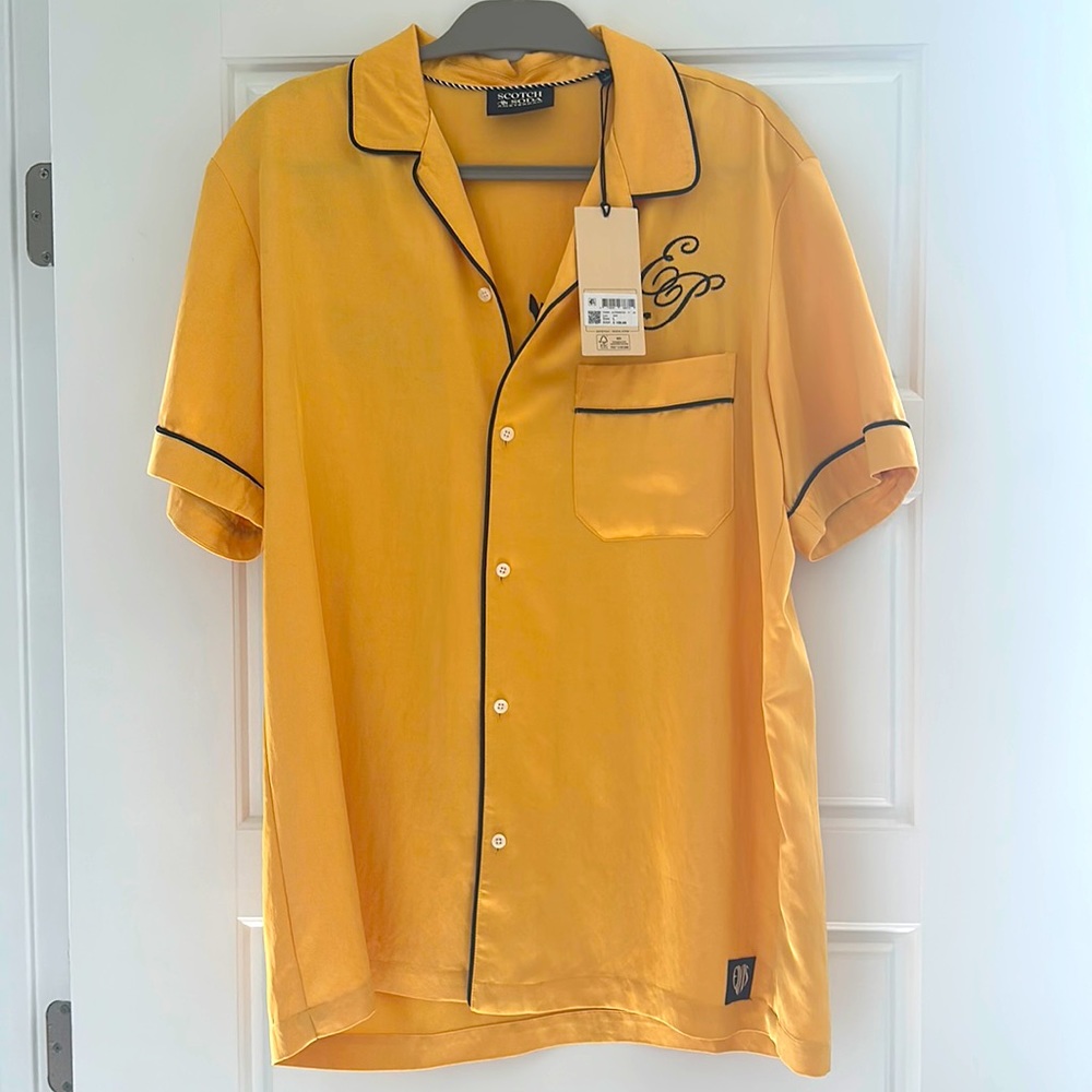 BRAND NEW! Scotch & Soda Elvis Short-Sleeve Shirt